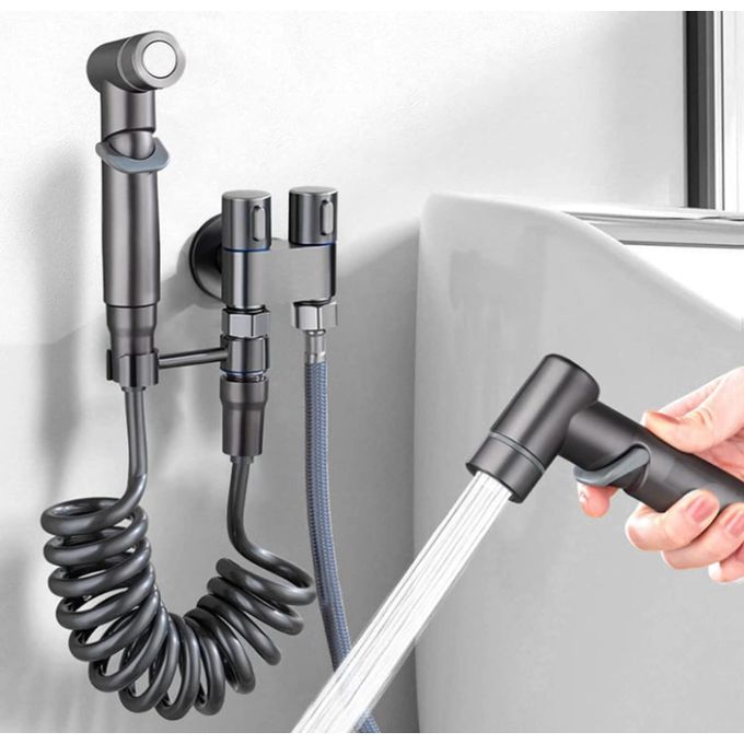 Pistolet De Pulvérisation Rehausseur De Toilettes, Chasse D'eau Domestique, Robinet De Toilette